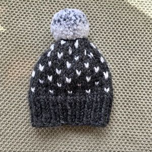 Handmade knit hat